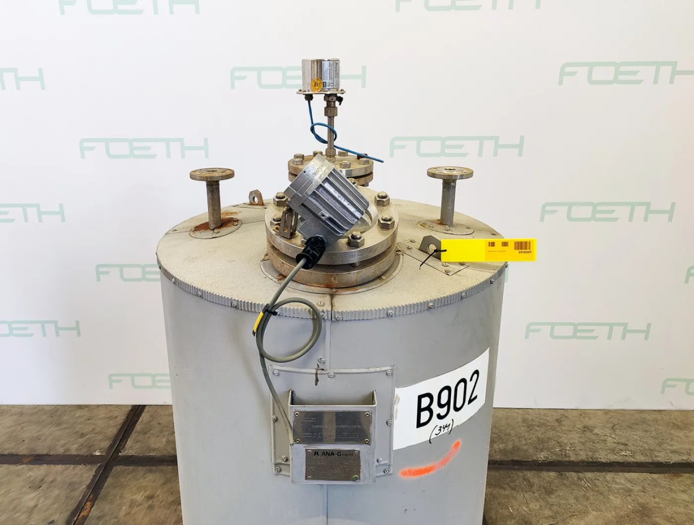 Ana 450 Ltr. - Pressure vessel - 8