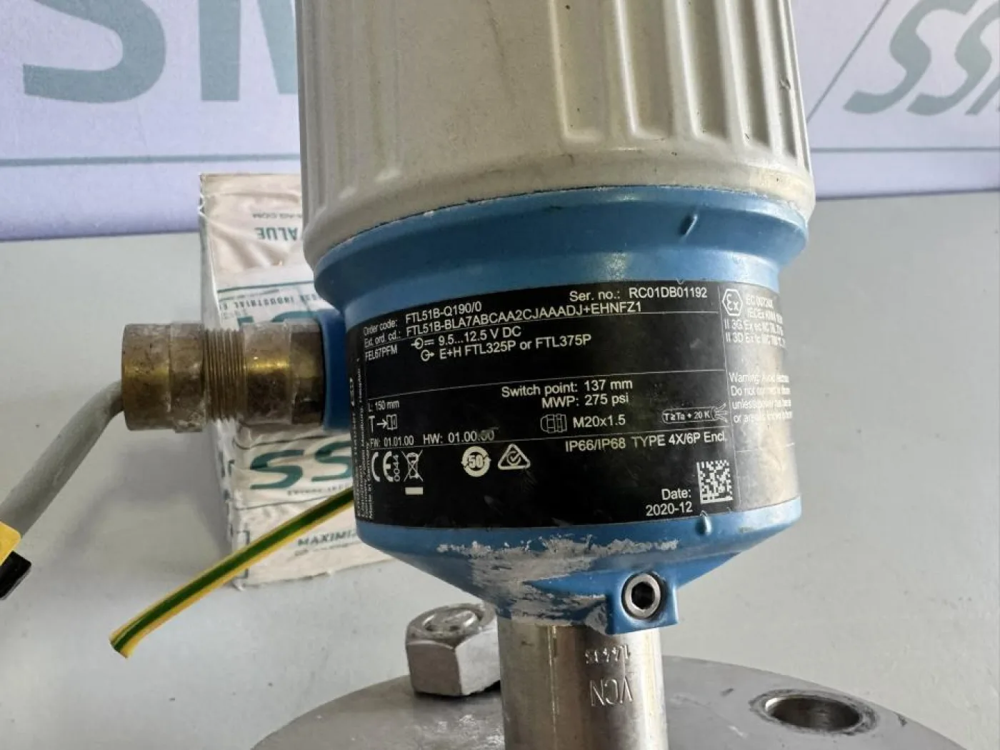2020 Endress+Hauser Vibronic Level Switch - 4