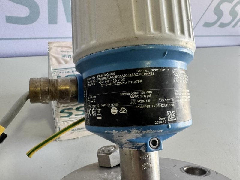 2020 Endress+Hauser Vibronic Level Switch