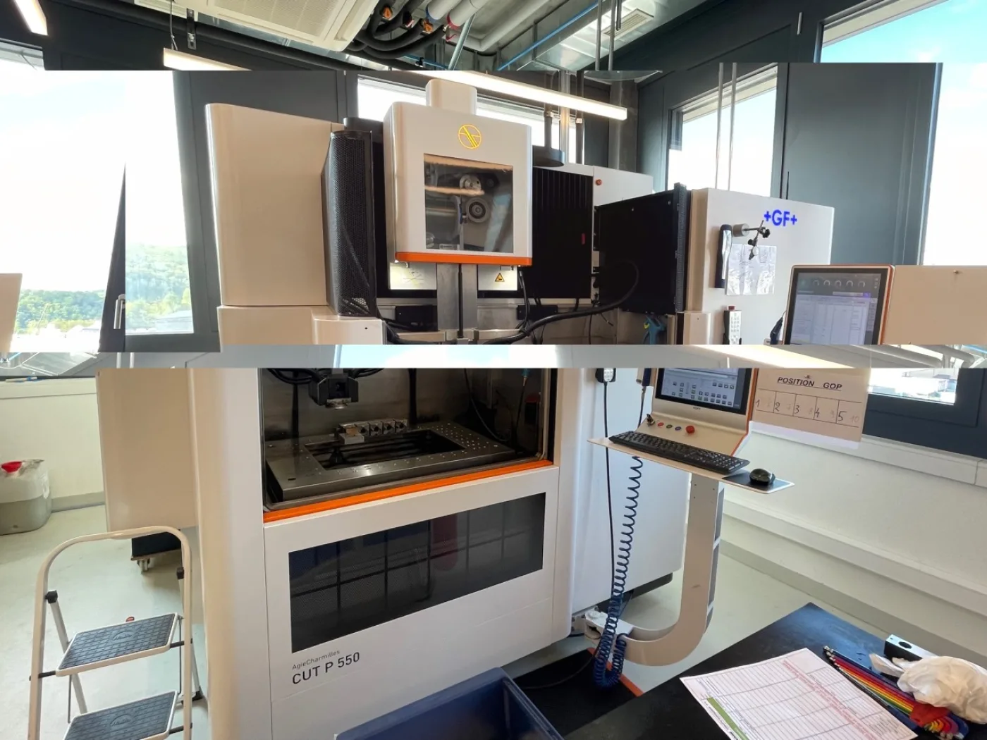 DRAHTERODIERMASCHINE “AGIECHARMILLES” CUT P 550 - 1