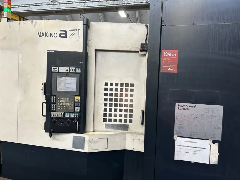Horizontal machining center – MAKINO A71-A97