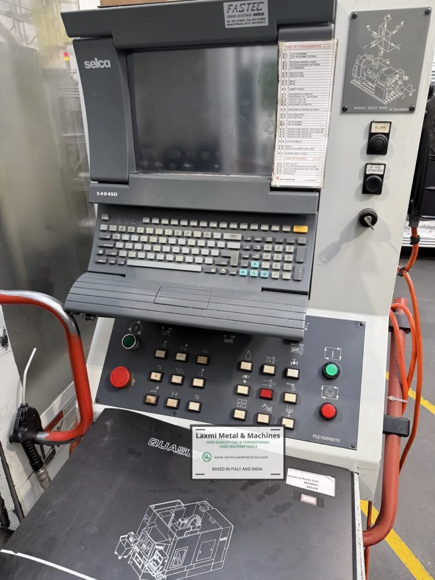 VERTICAL MACHINING CENTER, QUASER -MV204II / 10 - Laxmi Metal & Machines, Rohtak - 2