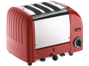 Dualit 3 Slice Vario Toaster Red 30085 - islandcatering