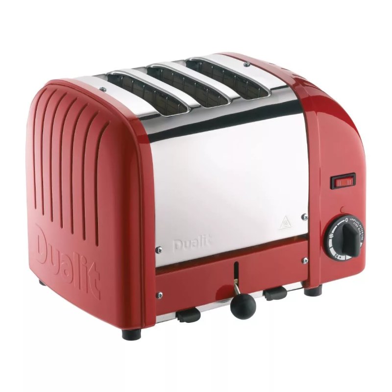Dualit 3 Slice Vario Toaster Red 30085 - islandcatering