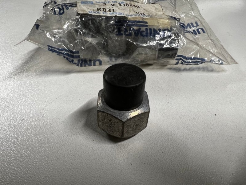 Turret Nut (moer) met plastic kap 338240