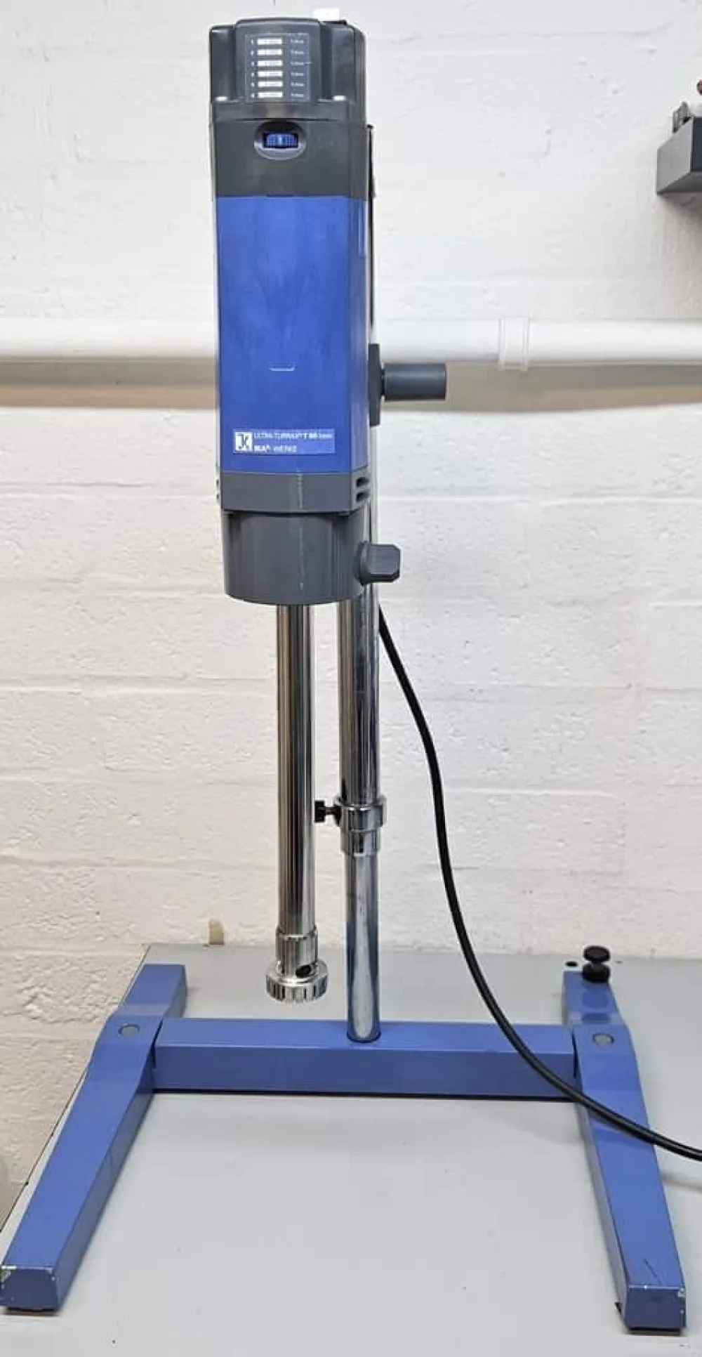 IKA T50 Ultra Turrax met S50N-G45F Dispergeer element en Telescopisch H-Statief