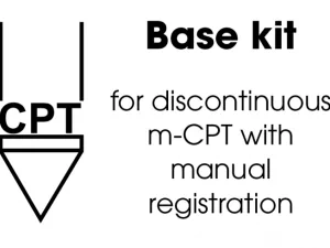 Base Kit for Discontinuous Mechanical CPT with Manual Recording of CPT Data