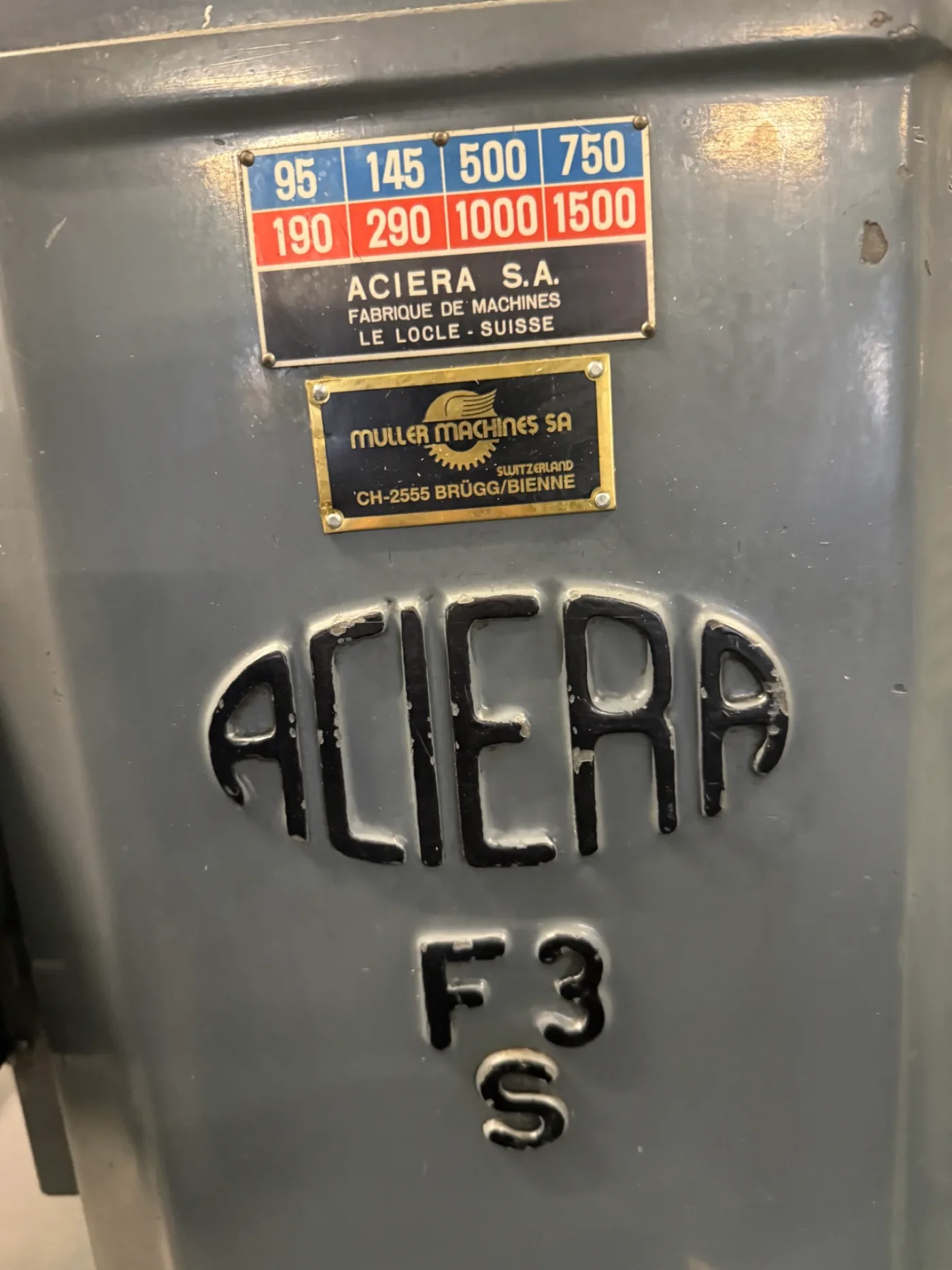 023133 - ACIERA F 3 S - 4