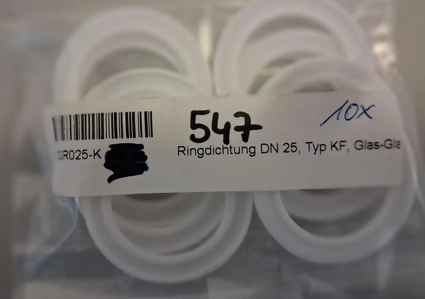 Normag Ringdichtung vom Typ CGR025-K DN25, Typ KF (Glas-Glas) - 3