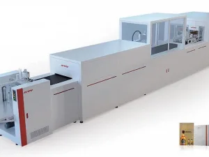 Maquina para embalaje de tapa dura para vino JDS QJH-600Y/600G & JDS QST-400Y