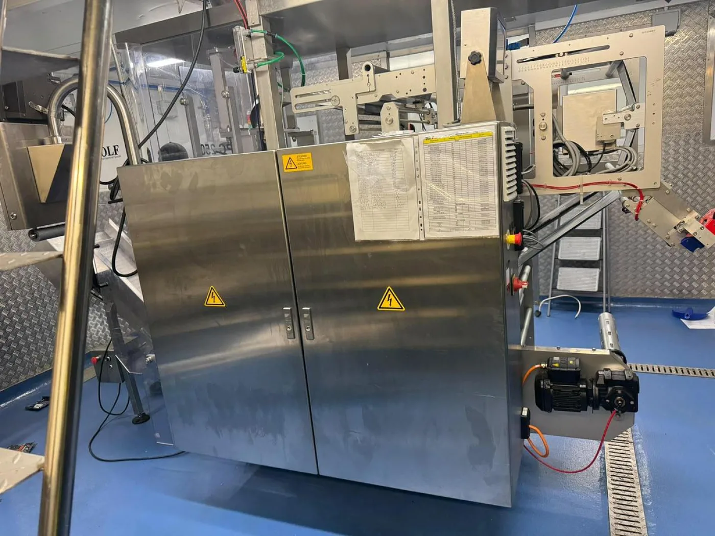 USED - 2019 Wolf VPC 250 Stainless Steel VFFS Bagger (with Videojet 6320 & Euroslot Jaws) - 7