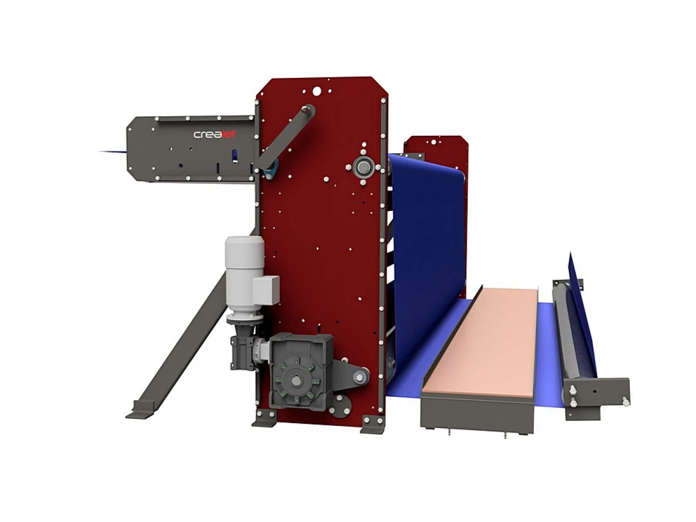 Warp feed device off loom warp tensioning system - 6