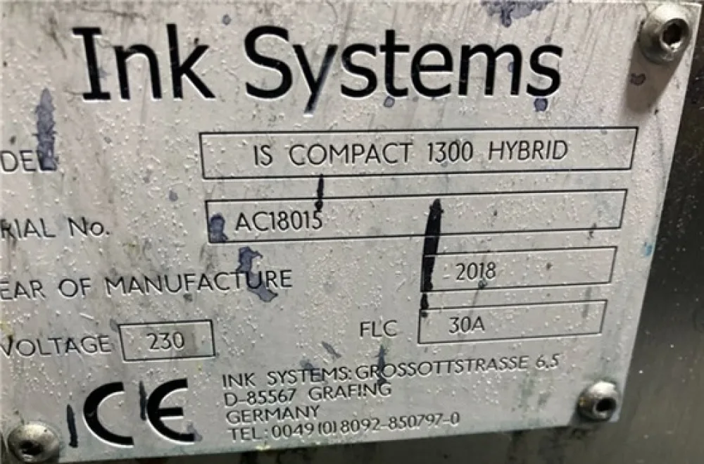 INK SYSTEMS Soft Sonic IS Compact 1300 Hybrid