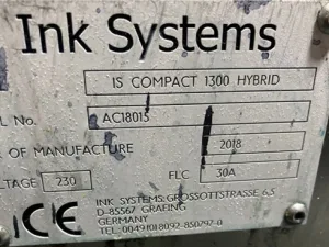 INK SYSTEMS Soft Sonic IS Compact 1300 Hybrid