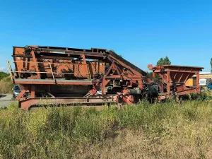 Gipo S157 raupenmobile Siebanlage