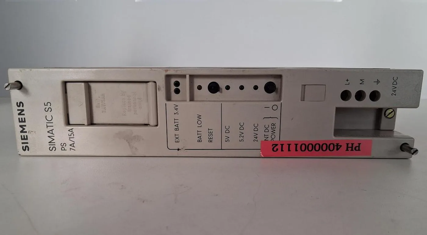 Siemens SIMATIC S5 Modular Power Supply 6ES5 951-5AA13 - 2