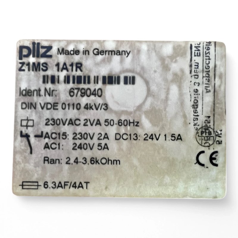 Pilz Z1MS 1A1R Sicherheitsrelais 679040