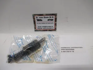 Veerbeugel differentieel sper bediening