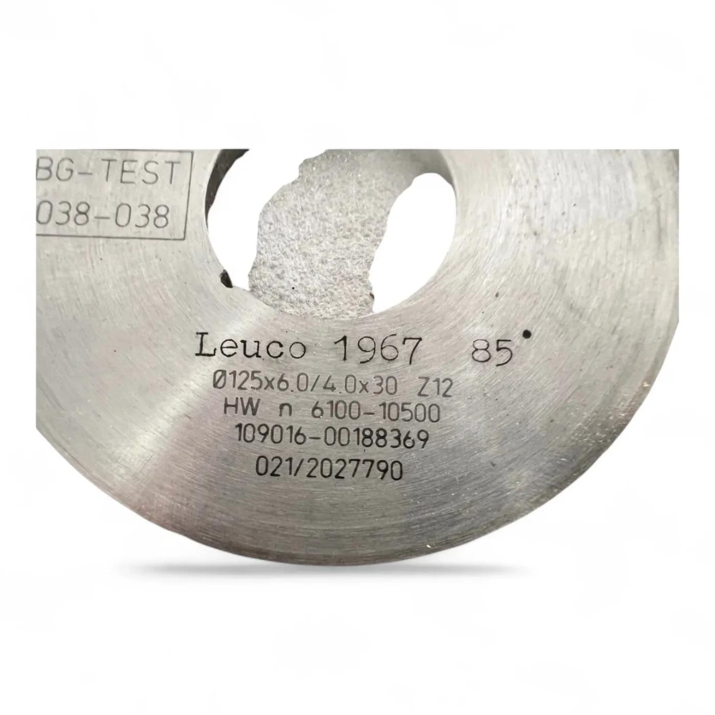 LEUCO HM Sägeblatt D=125×6.0/4.0x30 212 109016-00188369 - 4