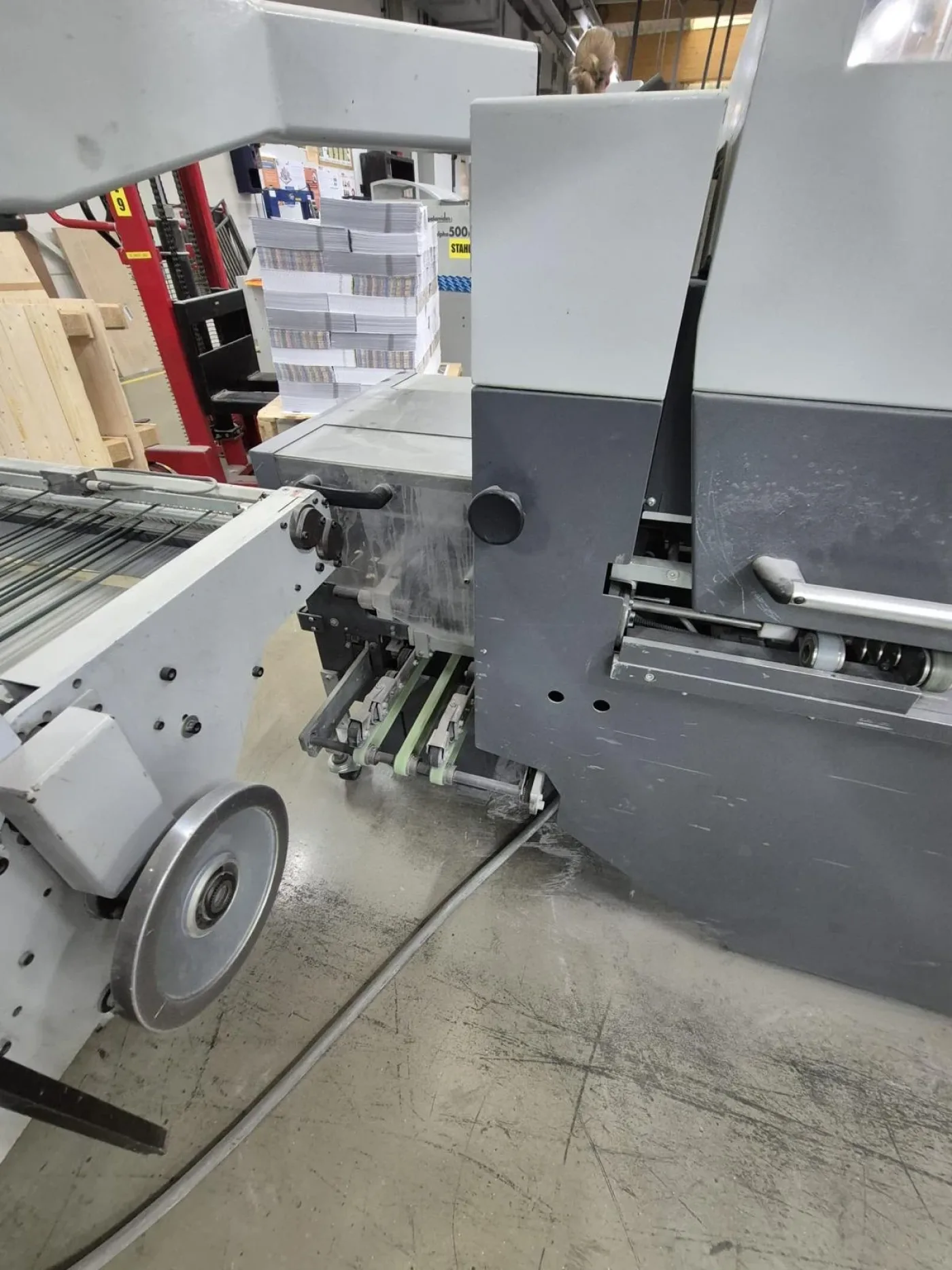 Heidelberg KH82 4KLL 32 pagine piegatrice combi automatica - 7