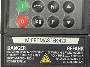 Siemens MICROMASTER 420 ohne Filter 3AC380-480V+10/-10% 47-63Hz