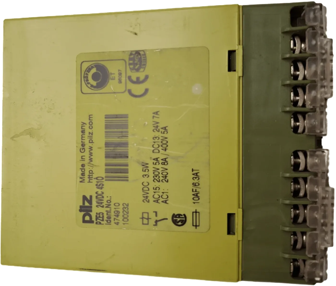 Pilz PZE5 24VDC 4S1O - 3