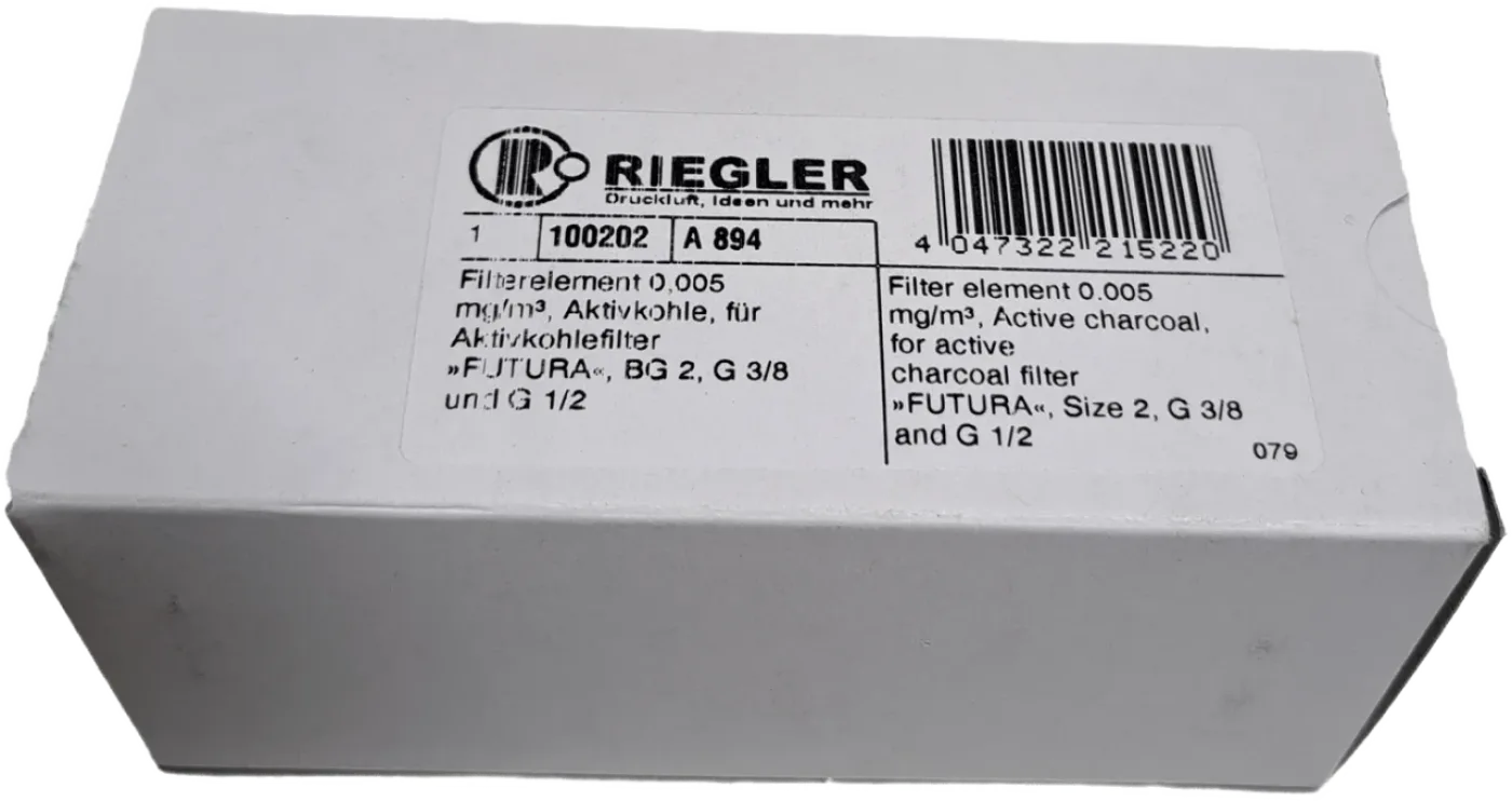 Riegler Filterelement 0,005 mg/m3 - 1