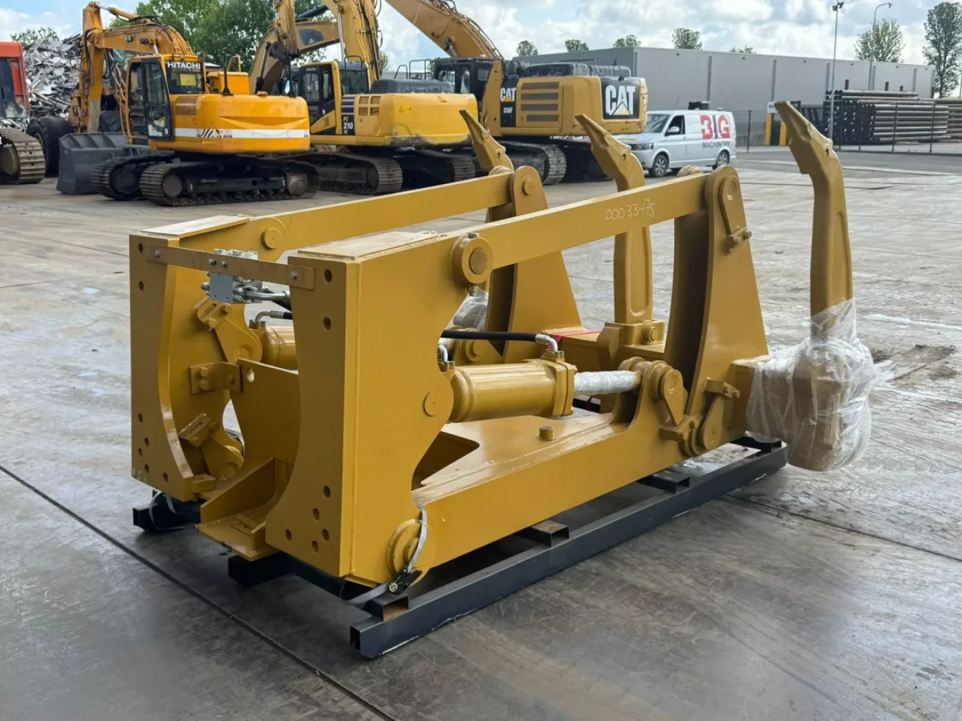 Caterpillar D7R D7H 2 Cylinders Ripper (casting shanks) - 7