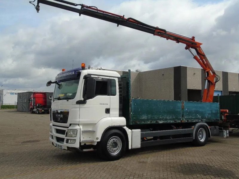 MAN Tgs 18.440 + Atlas 165 + Euro 5 + Trailer 3 Axle + Remote