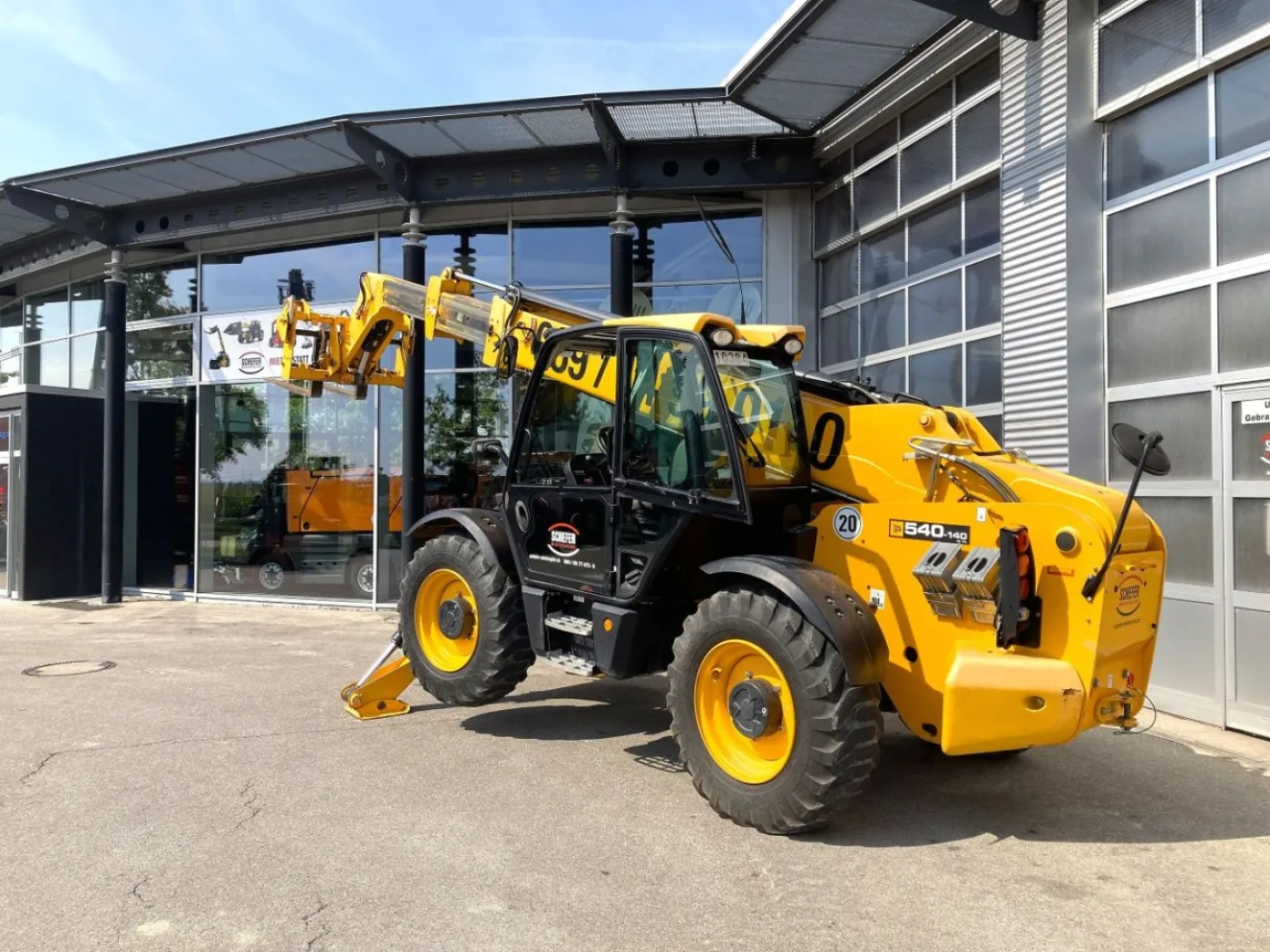 Teleskopstapler JCB 540-140 HI-VIZ (2018) - 2