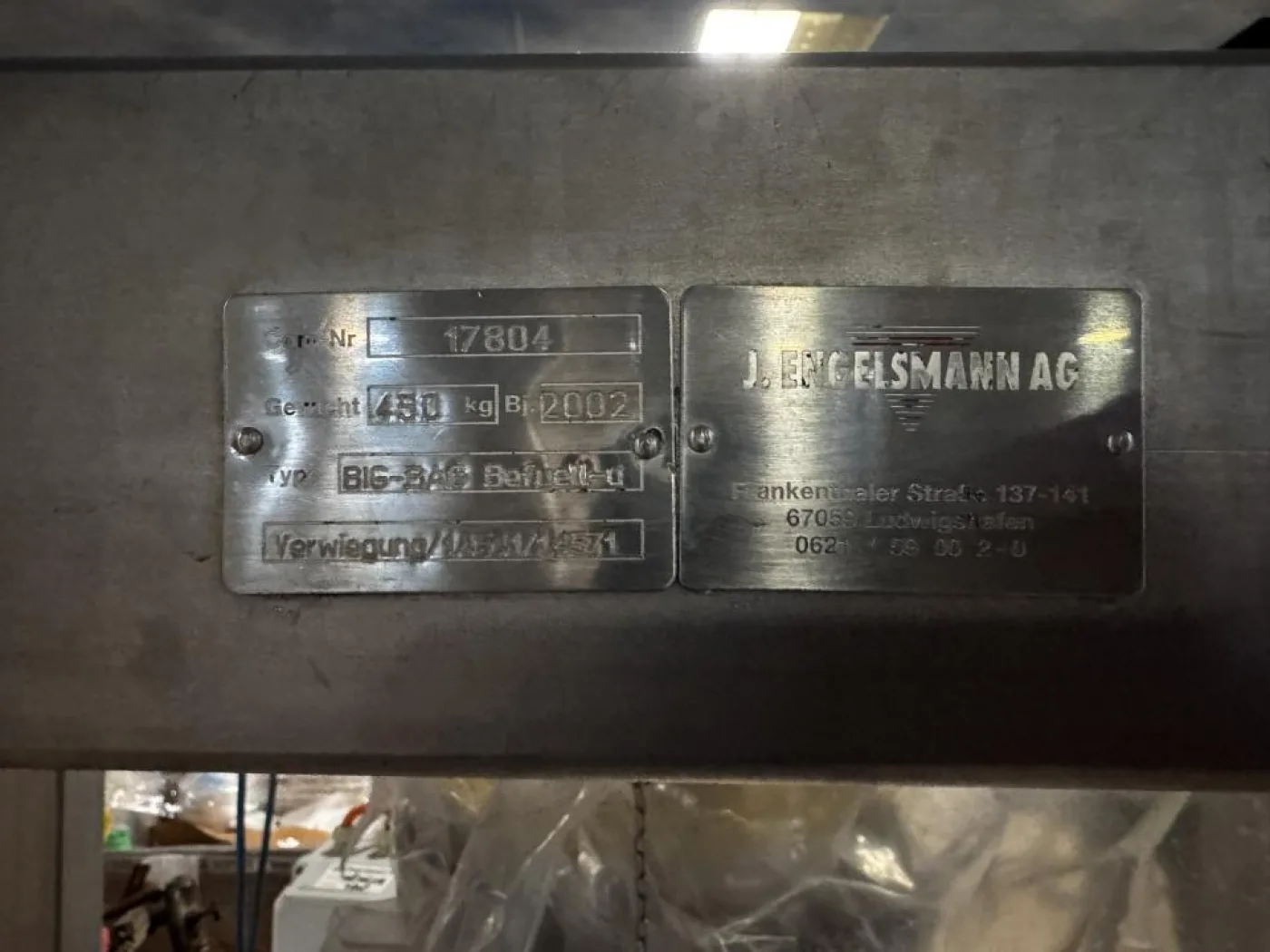 2002 J. engelsmann Fill station system - 4