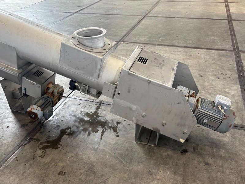 inclined screw + dosing screw - Vertical screw conveyor