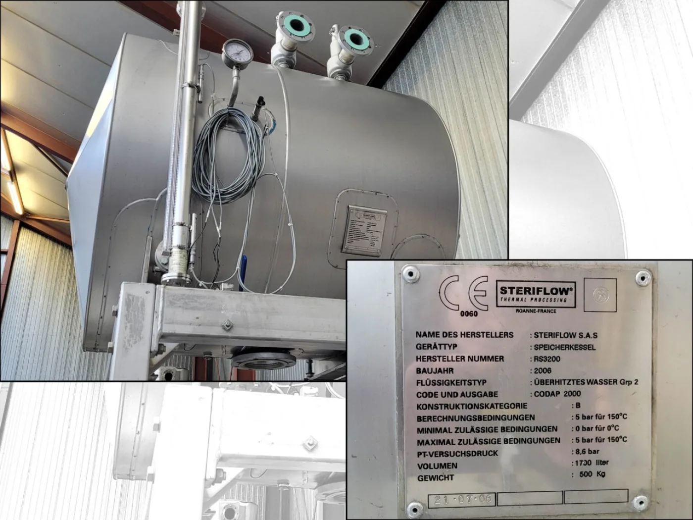 Steriflow Thermal Processing Steriflow 1311 EAT - Autoclave - 6