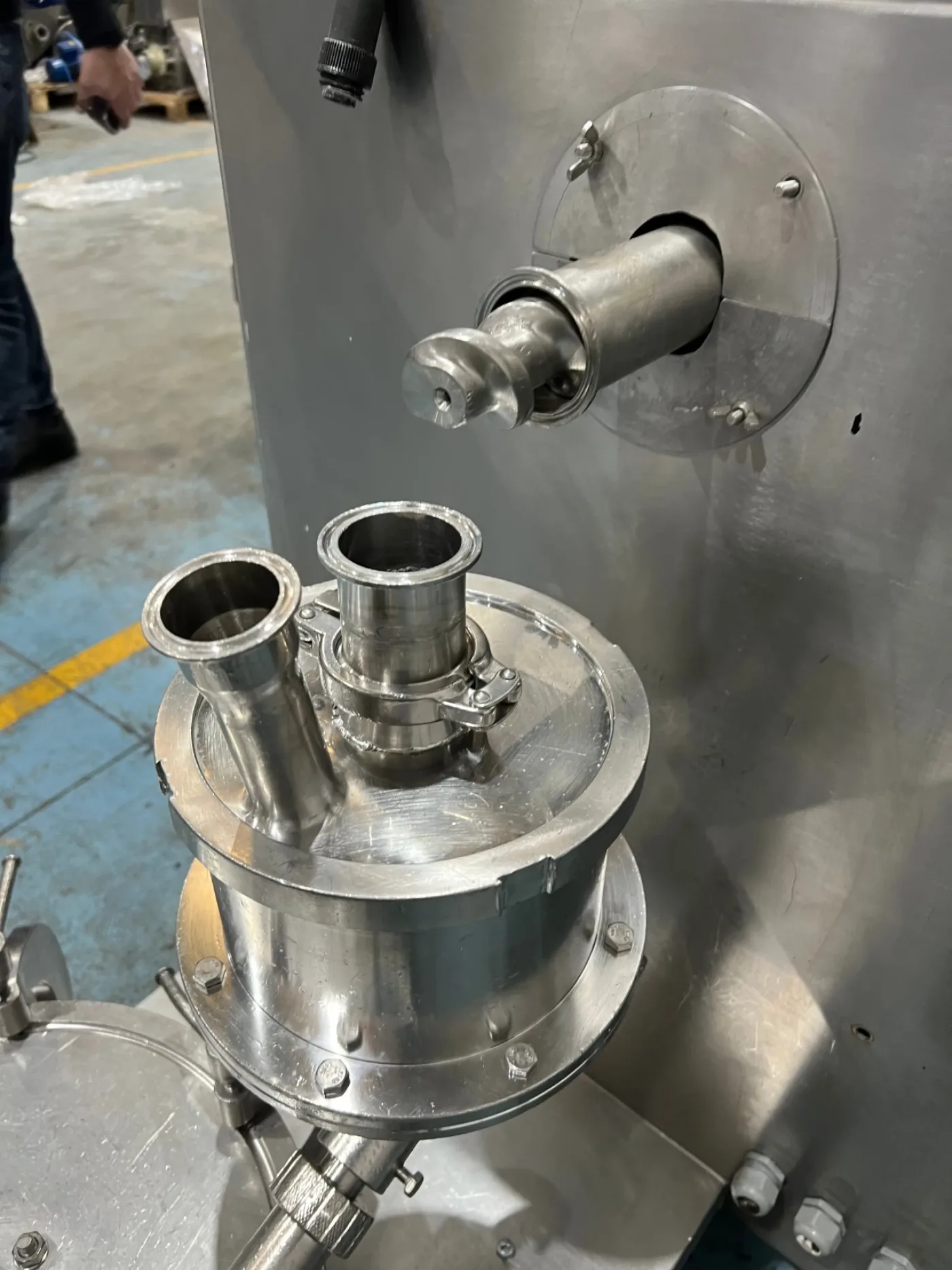 USED ATEX BACHILLER JET-MILL MSB305 STAINLESS STEEL AIR MICRONIZING MILL - 6