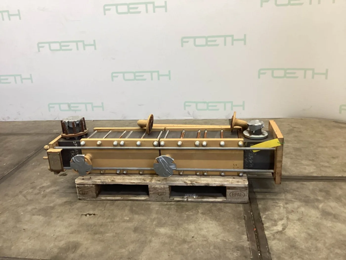 Vicarb Deutschland GmbH "Block Graphite" 2 m² - Shell and tube heat exchanger - 4