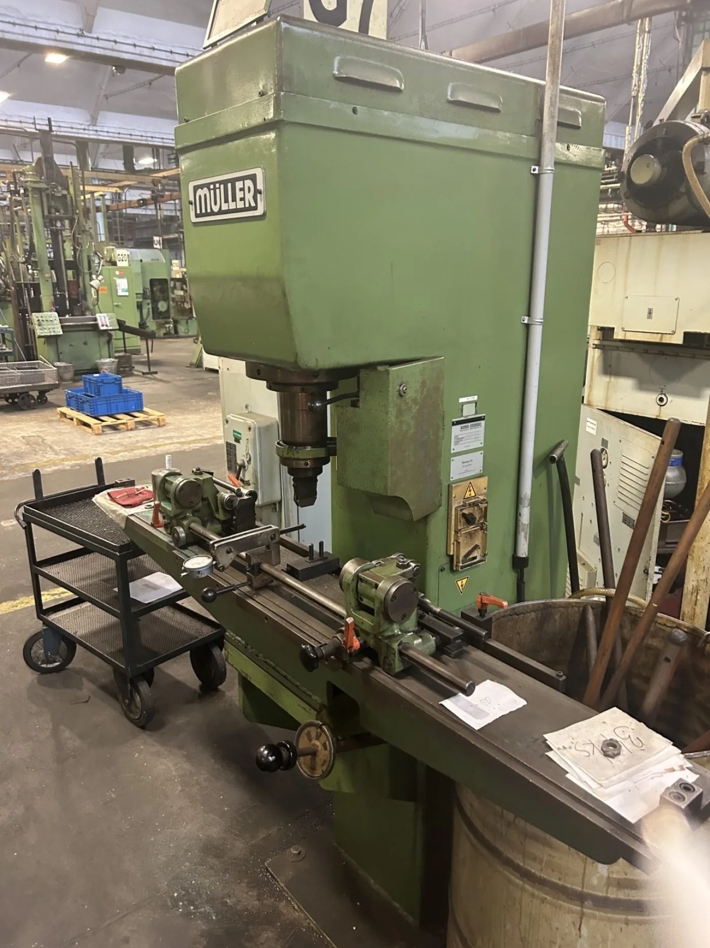 Straightening Press-MÜLLER 10 tons - 2