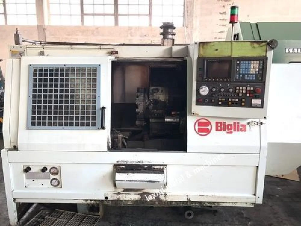 CNC LATHE, BIGLIA - B.500/SM - 6 AXIS & LIVE TOOLS. - Laxmi Metal & Machines, Rohtak