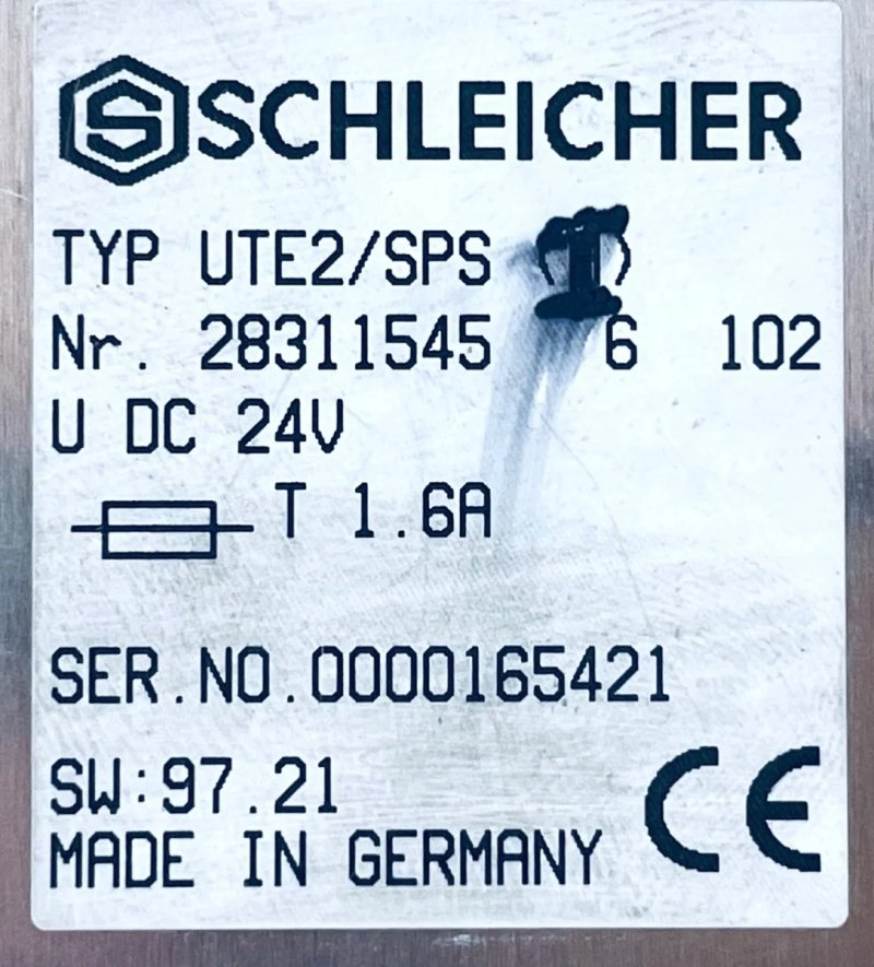 Schleicher FKS UTE2/SPS Steuerung