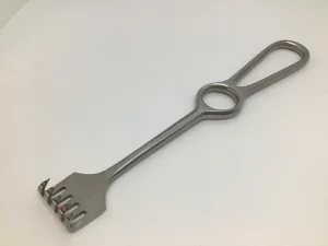 Volkmann Retractor 210mm 5 Prong Sharp
