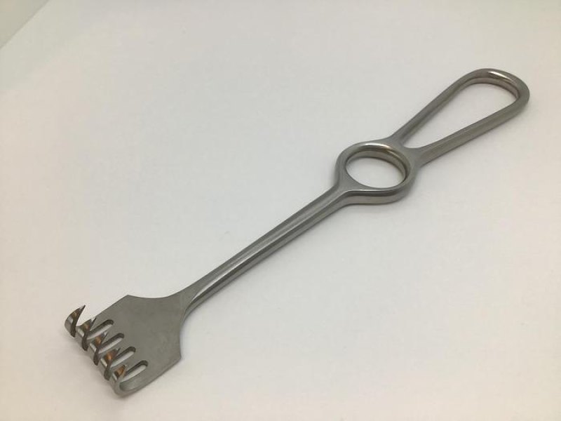 Volkmann Retractor 210mm 5 Prong Sharp