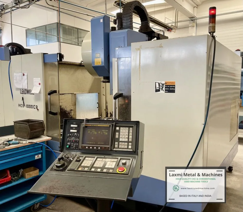 VERTICAL MACHINING CENTER, LEADWELL – MCV 1000CR - Laxmi Metal & Machines, Rohtak