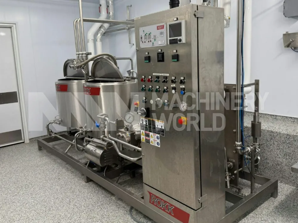 ROKK Ice Cream Industrial Processing Factory, 300 Litres/Hour (Year 2019)