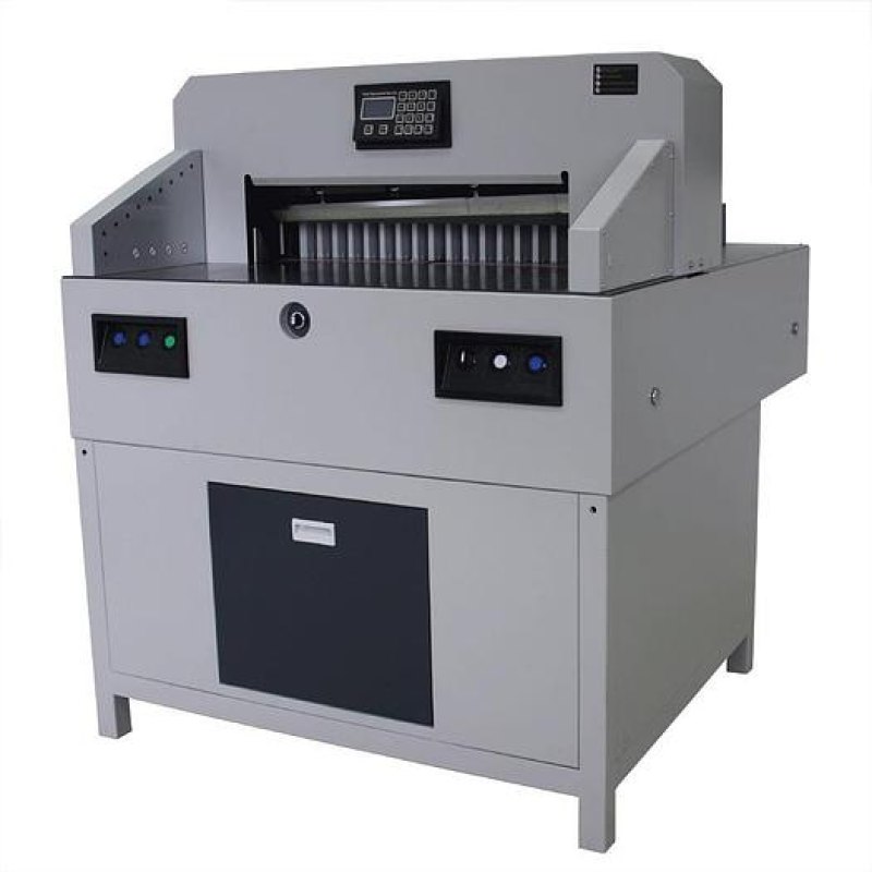 Máquina Eléctrica de Corte de Papel con Control Programable y Empuje Automático JDS 7208HD