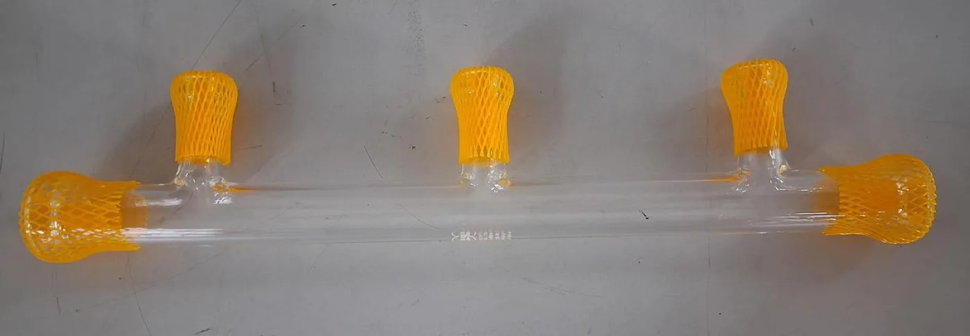 Normag Verteilerrohr 3-stufig – Typ A1506514-ME01 Laborglasverteiler aus Borosilikat 3.3 - 1