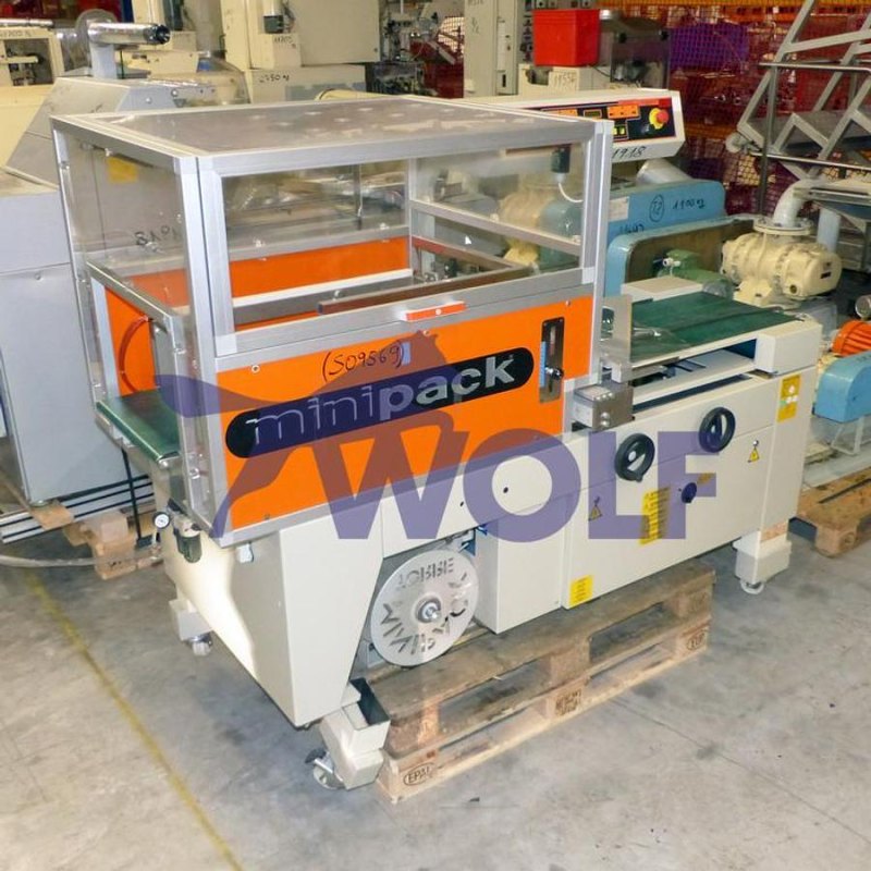 automatisches Winkelschweissgerät - MINIPACK TORRE Modell Sealmatic 56 E, Fahrbar