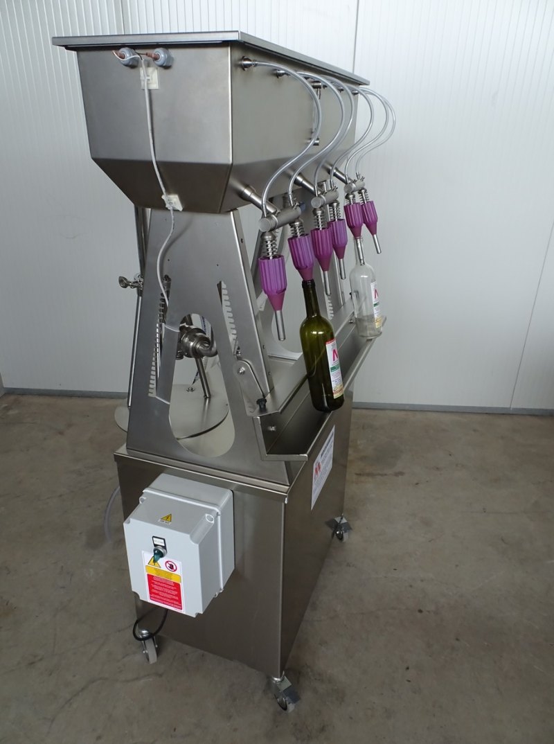 IN-LINE-FILLER 6 NOZZLES WITH MICROFILTER HOUSING NEW MACHINE