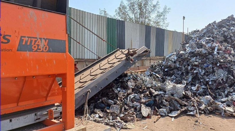 2024 Arjes Titan 950 D Twin-Shaft Static Shredder
