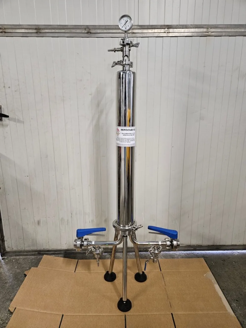 MICROFILTER/HOUSING IN STAINLESS STEEL 1 CARTRIDGE TO 30″ LENGTH 75CM NEW MACHINE