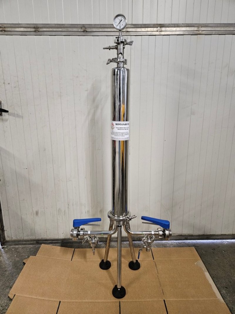 MICROFILTER/HOUSING IN STAINLESS STEEL 1 CARTRIDGE TO 30″ LENGTH 75CM NEW MACHINE