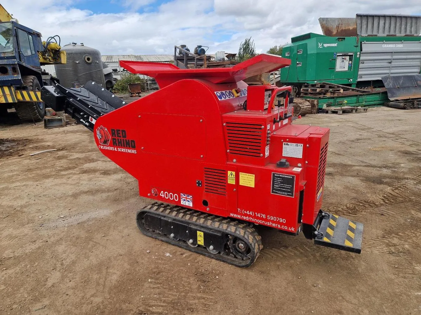 2024 Red Rhino 4000 Tracked Jaw Crusher - 3